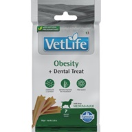 Vet Life Dog Dental Treat Obesity Adult Medium & Maxi 100 g - Dentální pamlsky