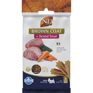 N&D BROWN Dog Dental Treat Lamb Mini 60 g - Dentální pamlsky