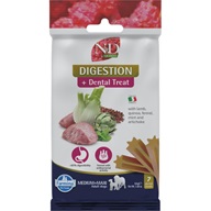 N&D QUINOA Dog Digestion Dental Treat Lamb Medium & Maxi 100 g - Doplňky výživy, zubní péče