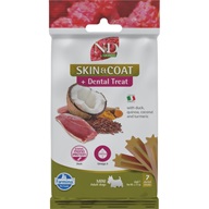 N&D QUINOA Dog Skin & Coat Dental Treat Duck Mini 60 g - Dentální pamlsky