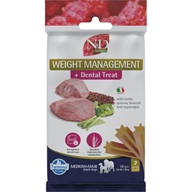 N&D QUINOA Dog Weight Management Dental Treat Lamb Medium & Maxi 100 g - Dentální pamlsky
