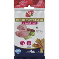 N&D QUINOA Dog Weight Management Dental Treat Lamb Mini 60 g - Dentální pamlsky