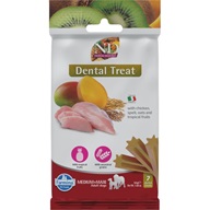 N&D TROPICAL SELECTION Dog Dental Treat Chicken Medium & Maxi 100 g - Dentální pamlsky