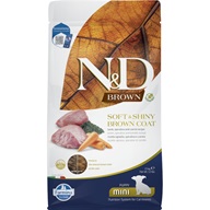N&D BROWN Dog Lamb Puppy Mini 1,5 kg - Granule pro psy