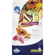 N&D TROPICAL SELECTION Cat Lamb Kitten 300 g - Granule pro koťata