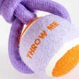 Coockoo THROW ME míč na laně fialový - Výcvikové pomůcky