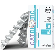 VetaPro Cat Biotic 20 kapslí - Zažívání