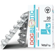 VetaPro Dog Biotic 20 kapslí - Domácí lékárna