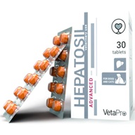 VetaPro Hepatosil Advanced 30 tablet - Rekonvalescence