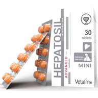 VetaPro Hepatosil Advanced Mini 30 tablet - Rekonvalescence