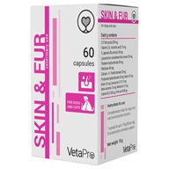 VetaPro Skin & Fur 60 kapslí - Domácí lékárna