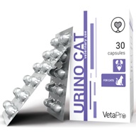 VetaPro Urino Cat 30 kapslí - Doplňky výživy, zubní péče