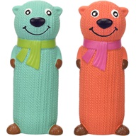 Flamingo Sjaru Bear mix - Hračky pro psy