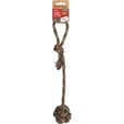 Flamingo Joe Tug Rope & Knotted Ball - Hračky pro psy