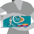Purina ONE Adult Minifiletky jehněčí, mořské ryby, kuře a hovězí 40 × 85 g - Konzervy pro kočky