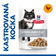 Hill's Science Plan Feline Sterilised Cat Mature Adult 7+ kapsičky 12 × 85 g - Konzervy pro kočky