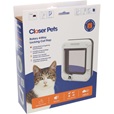Cat Mate dvířka plastová bílá 19,7 × 24,6 cm - Dvířka