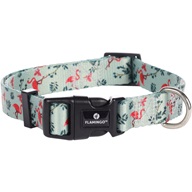 Flamingo Samar obojek světle zelený 1,5 × 30–45 cm - Obojky na plastovou přezku