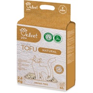 Velvet Paw Tofu Natural 6 l/2,6 kg - Steliva pro kočky