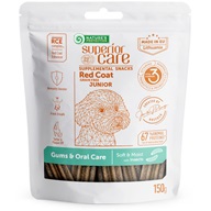 Nature’s Protection Superior Care Red Coat Junior Gums & Oral Care 150 g - Dentální pamlsky