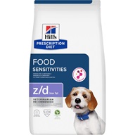 Hill's Prescription Diet Canine Food Sensitivities z/d Low Fat 10 kg - Granule s krátkou exp.