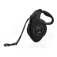 Flexi Giant Black Edition L pásek 8 m černé 50 kg - Vodítka navíjecí