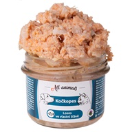 ALL ANIMALS Kočkopes Losos ve vlastní šťávě 200 g - Konzervy pro psy