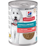 Hill's Science Plan Canine Adult Hypoallergenic Salmon Monoprotein 363 g - Konzervy pro psy