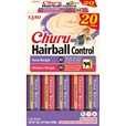 Inaba Churu Hairball Control tuňák & kuře multipack 20 × 14 g - Pamlsky pro kočky
