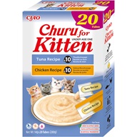 Inaba Churu Kitten tuňák & kuře multipack 20 × 14 g - Pamlsky pro kočky