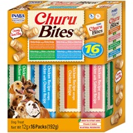 Inaba Churu Bites Dog Snack multipack 16 × 12 g - Pamlsky pro psy