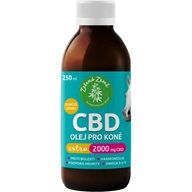 Zelená země CBD olej pro koně Extra 250 ml - Kůň