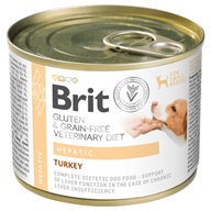 Brit Veterinary Diets Dog konz. Hepatic 200g - Konzervy pro psy