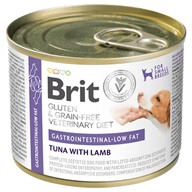 Brit Veterinary Diets Dog konz. Gastrointestinal Low Fat Gluten&Grain free 200g - Konzervy pro psy