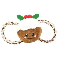 Happy Pet Christmas Pudding Tug of War Rope - Novinky