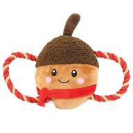 Happy Pet Christmas Chestnut Tug of War Rope - Vánoční hračky