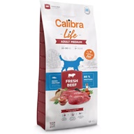 Calibra Life Adult Medium Fresh Beef 12 kg - Granule pro psy