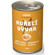 Louie pro psy Kuřecí vývar 400 g - Konzervy pro psy