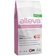 ALLEVA EQUILIBRIUM Adult Sensitive Pork Medium/Maxi 12 kg - Granule pro psy