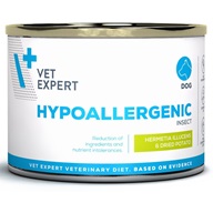 Vetexpert VD 4T Hypoallergenic Insect Dog konzerva 190 g - Konzervy pro psy