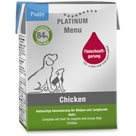 Platinum Menu Puppy Chicken 375 g - Konzervy pro psy
