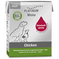 Platinum Menu Adult Chicken 185 g - Konzervy pro psy