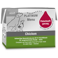 Platinum Menu Adult Chicken 90 g - Konzervy pro psy