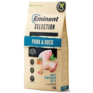 Eminent Selection Adult Large Breed Pork & Duck 12 kg - Granule pro psy