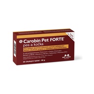 NBF Lanes Carobin Pet Forte pes a kočka 30 tablet - Zažívání