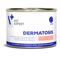 VetExpert VD 4T Dermatosis Dog Salmon & Potato konzerva 200 g - Konzervy pro psy