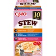 Inaba Ciao Stew kuře, losos & tuňák multipack 10 × 40 g - Konzervy pro kočky