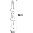 Flamingo Wilga Bone 36 cm - Hračky pro psy