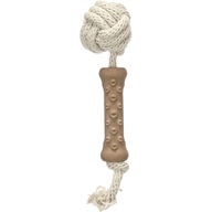 Flamingo Wilga Knotted Ball & Stick - Hračky pro psy