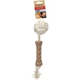 Flamingo Wilga Knotted Ball & Stick - Hračky pro psy